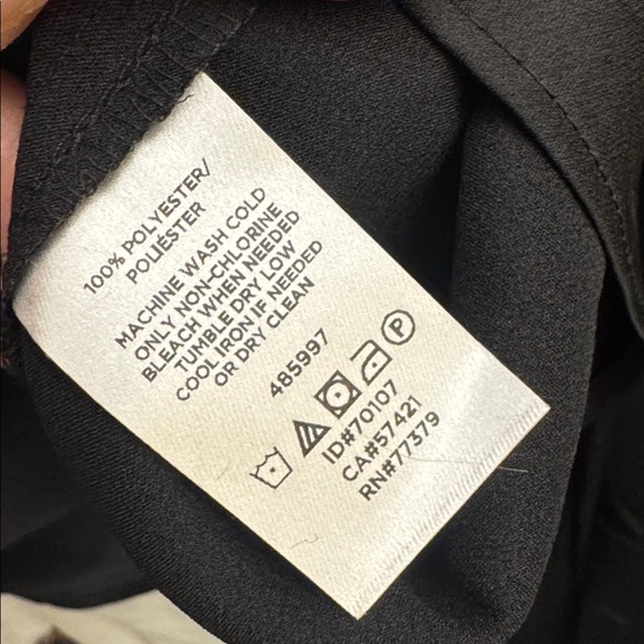 Ann Taylor Elegant Black Bow-Tie Blouse - Picture 9 of 9